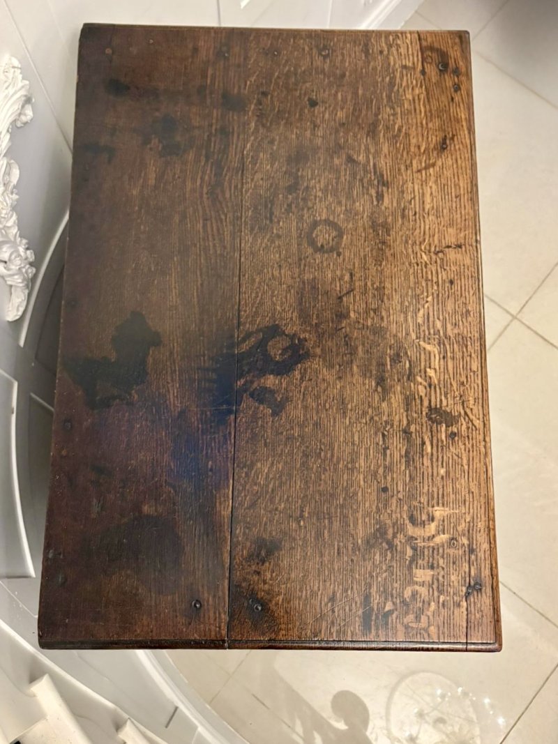 Superb Quality Antique 17th Century Jacobean Oak Geometric Chest of Drawers